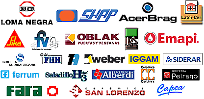 loma negra, shap, acerbrag,oblak, fv, ferrum, capea, fgh, iggam, fara, sika, emapi, san lorenzo, cortines, alberdi, siderar, saladillo, ips.